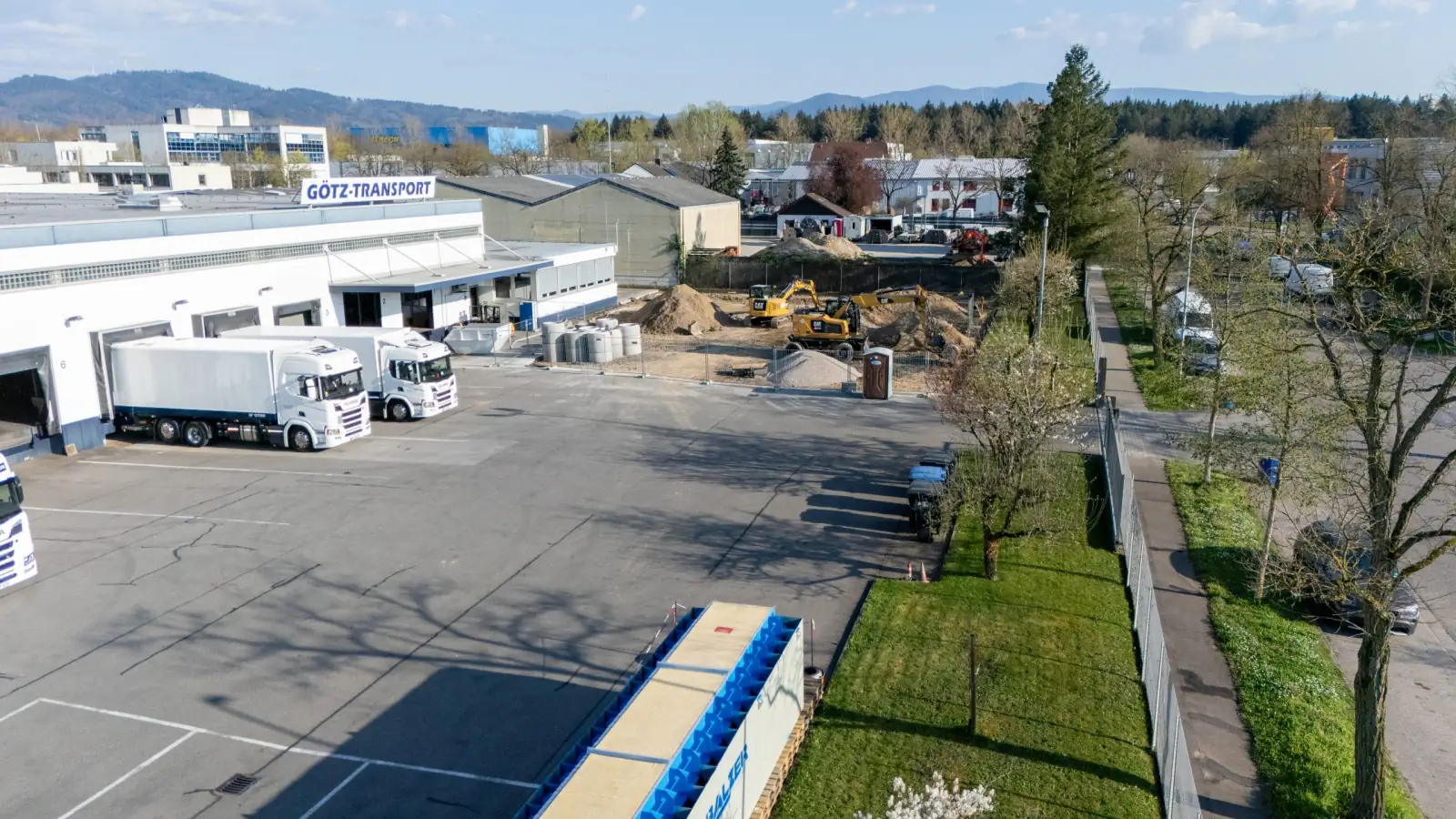 Bauphase Werkstatt